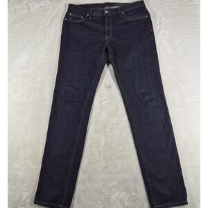 Outerknown SEA Jeans Men's 36x34 Blue Denim Ambassador Slim Fit Dark Wash Casual